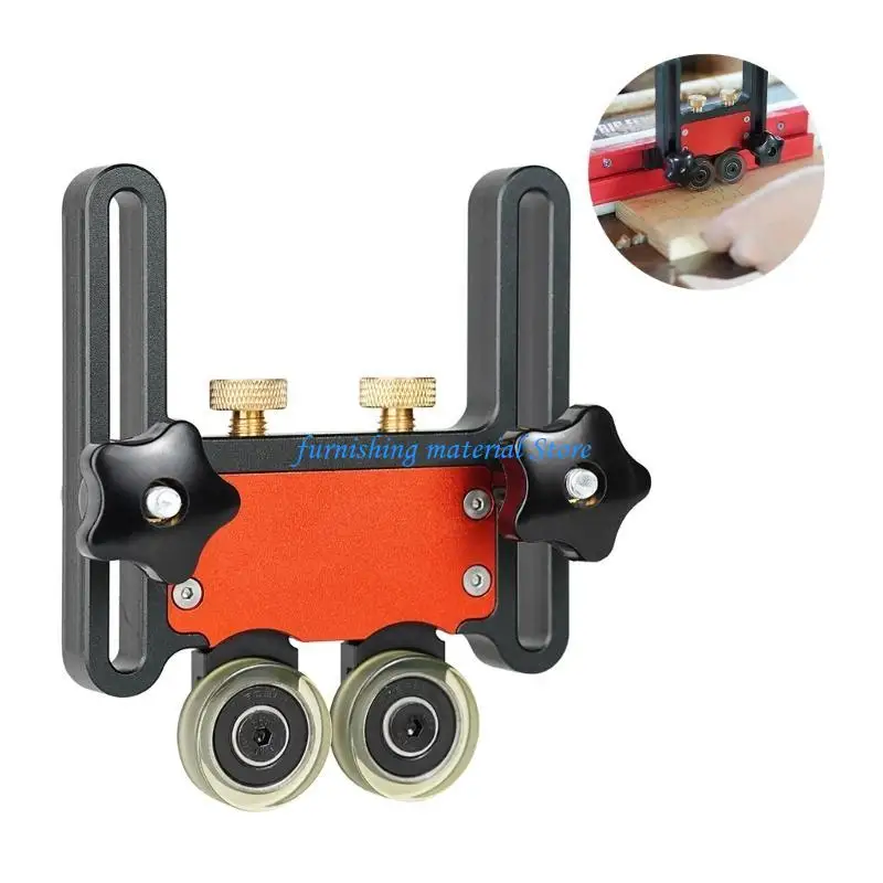Y5GD -Tischsäge Stock Roller Double Wheel Slide Feeding Guide Roller Board