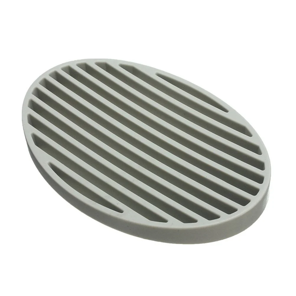 2 шт., силиконовая коробка для мыла, серая дренажная нескользящая присоска