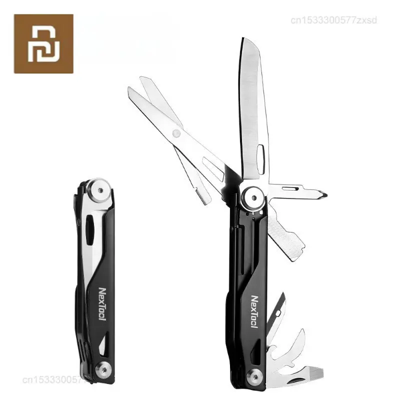 

Mijia NexTool 12 в 1 EDC инструменты складной карманный нож с блокировкой безопасности набор для выживания ножницы для рыбалки Инструменты для выживания на природе