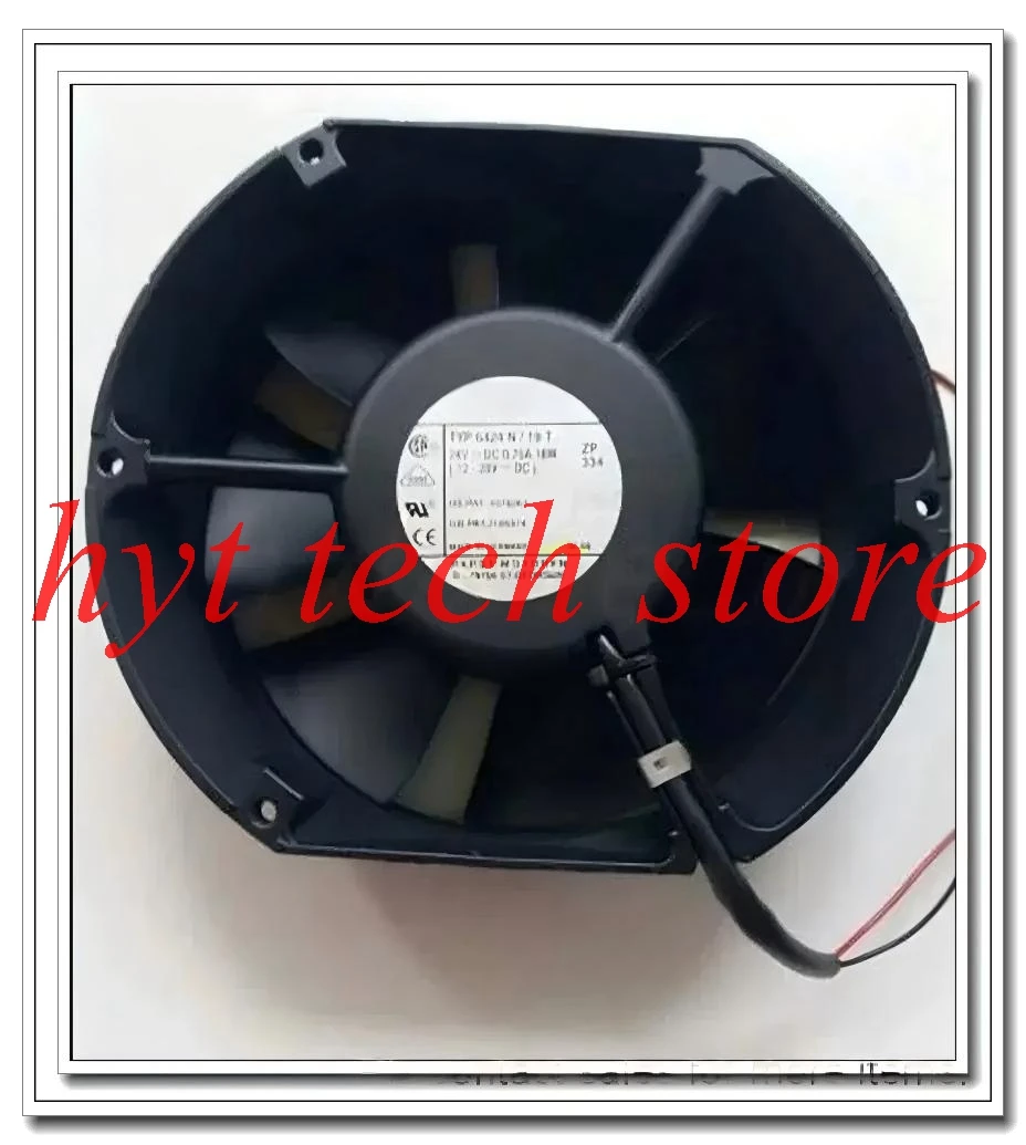 

TYP6424N TYP 6424 N/19T Оригинальный охлаждающий вентилятор 24 В, протестирован перед отправкой