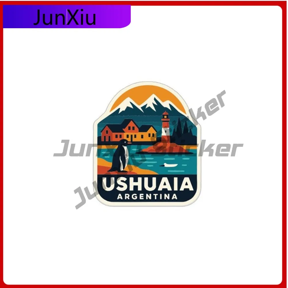 

Ushuaia Argentina City Vinyl Decal Scratch-proof Exterior Windshield Bumper Truck Electric Sticker Bumper Sticker Funny Decor