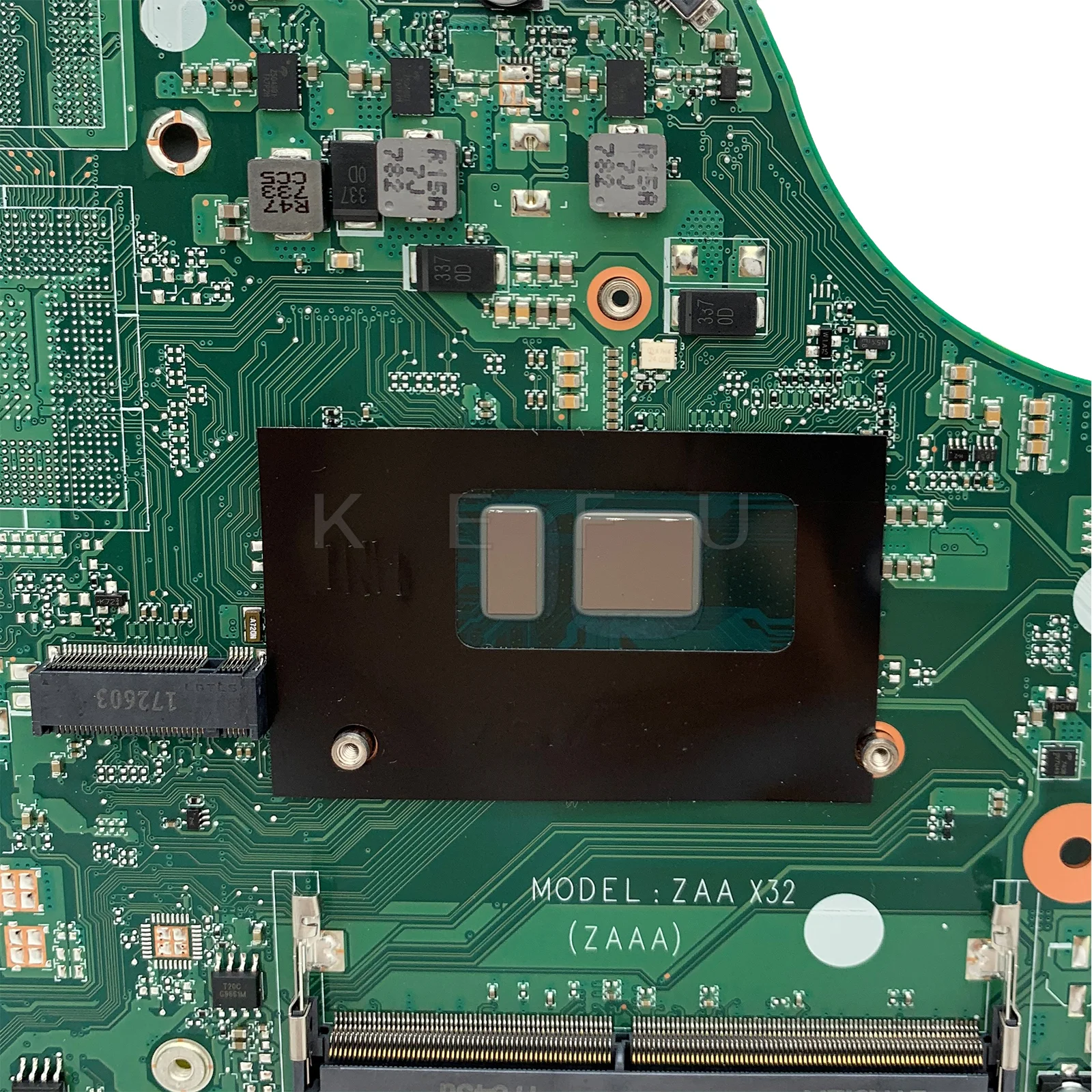 Imagem -06 - Kefu-motherboard Laptop para Acer Dazaamb16e0 F5573 F5-573g E5-574tg E5-575 E5-575g i3 i5 I76th 7th Uma