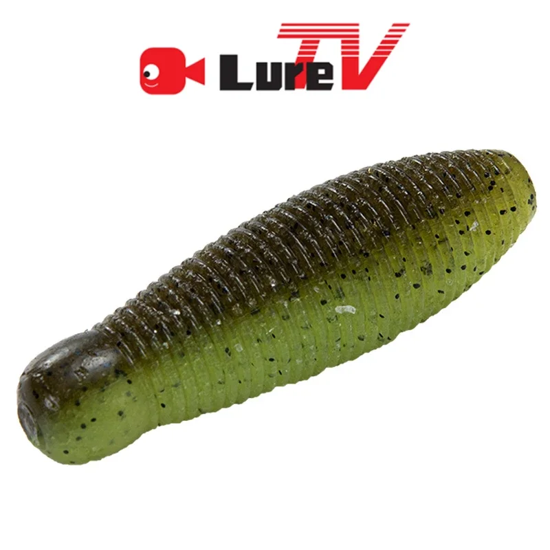 Luretv Dongding High Specific Gravity Potatoes Submerged LuRE Soft Bait Lead-free Fishing Group Bass Green Slightly Black Fake