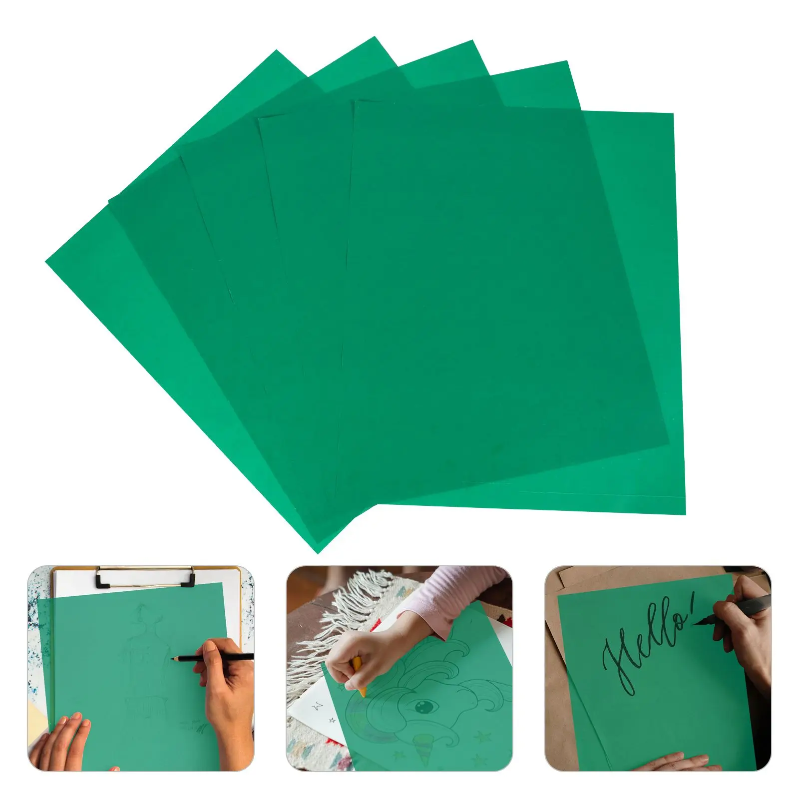 10 Pcs Sewing Cross Stitch Repeat Paper Emborgering Tracing Embroidery Transfer