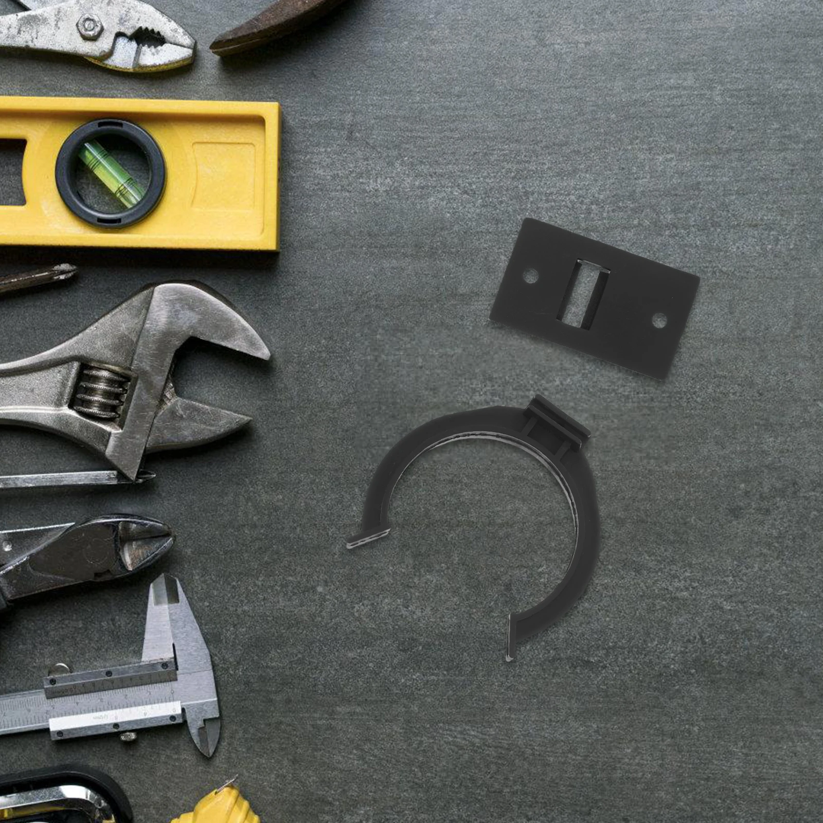 12 مجموعة من مشابك أصابع القدم لخزانة المطبخ سهلة التركيب ومشابك طيدة مقاومة للماء لتثبيت لوحة اللوح #2