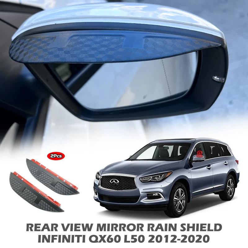 For INFINITI QX60 L50 Window visor Weather Shield Side Window Deflector Car windshield weather shield Car accessories