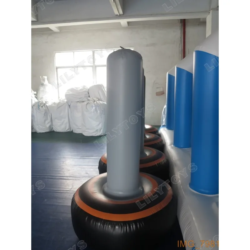 inflatable single water game toy, water park water amusement facilities obstacle toy