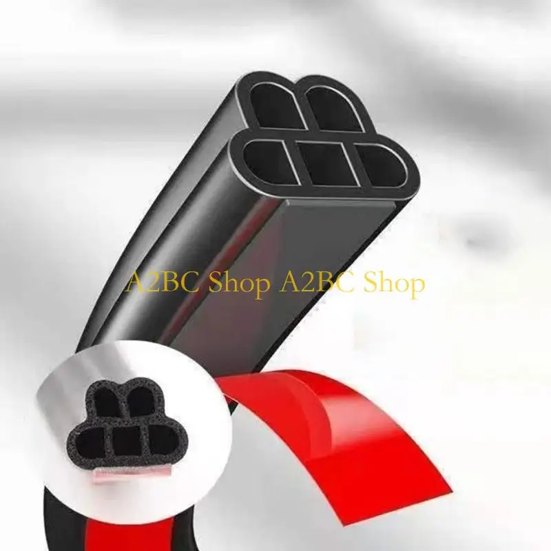A2BC Car Door Sealing Strips Interior Auto Leakproof Strips Noise Sound Insulation