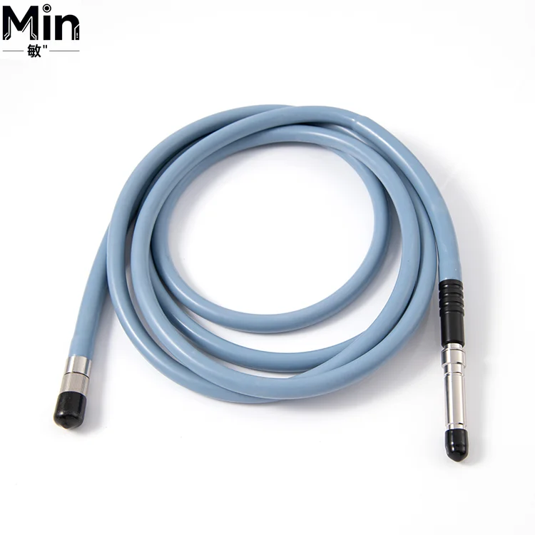 Medical Cold Light Source Optical Guide Fiber Cable with Multiple Adaptors