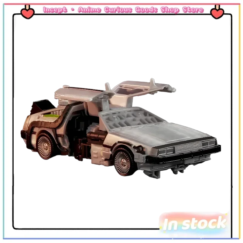 

In Stock Transformation Toys Back To The Future Gigawatt DeLorean Roadster Action Figure Anime Fanslove ModelToy Collection Gift