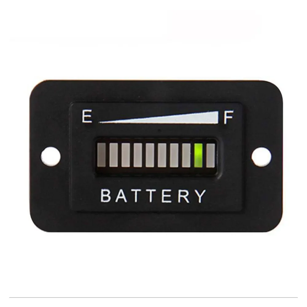 DC 12V 24V 36V 48V LED Battery Indicator  Gauge Battery Level Meter IP65 For Club Car Fork Lifts Battery Meter