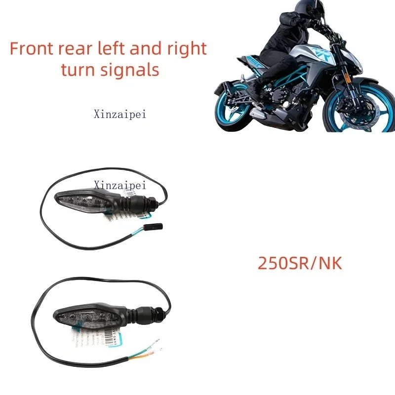 For CFMOTO 250SR 250NK Parts Turn Signal CF250 CF250-6 Front Rear Direction Light Turn Light Accesorios Motorcycle Parts