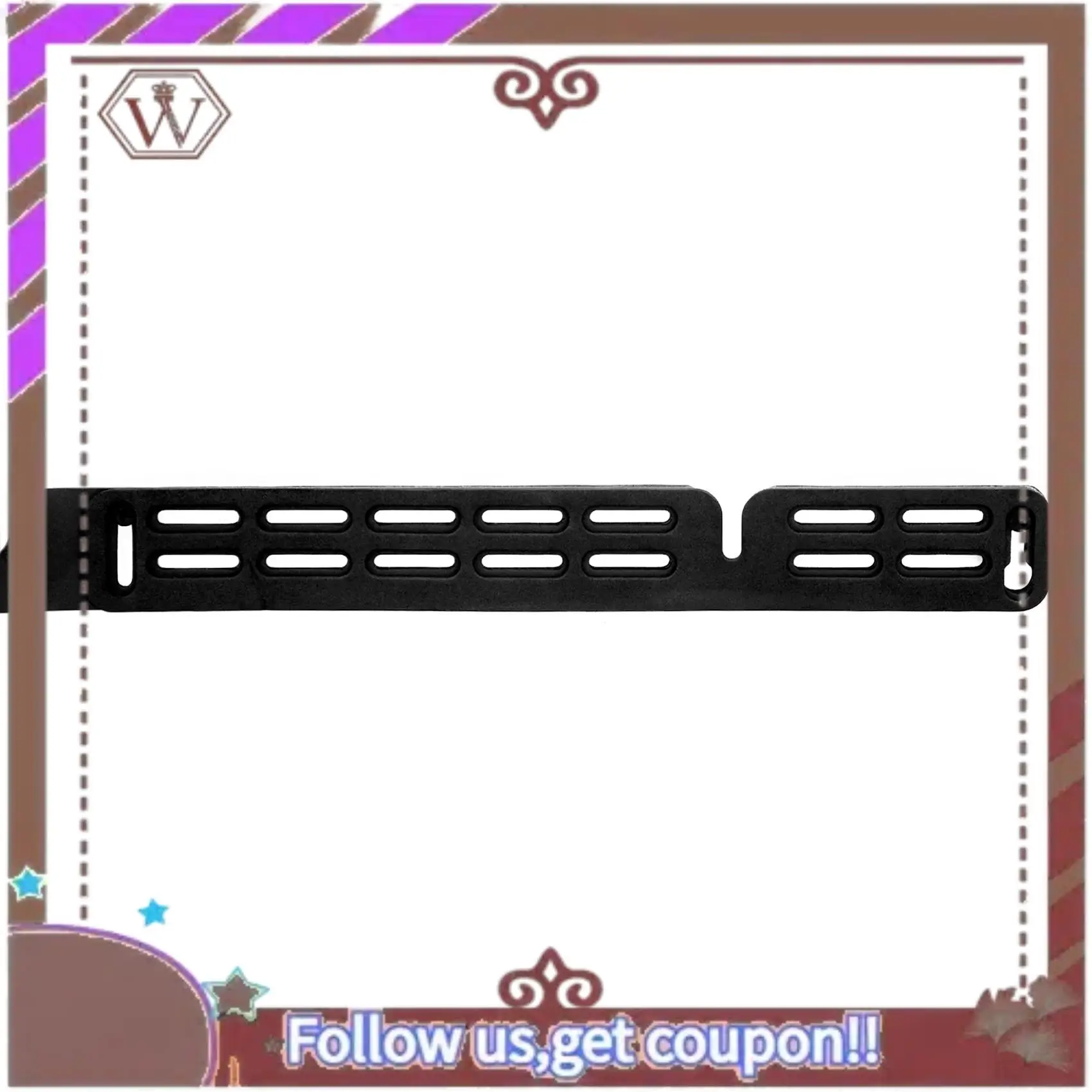 ABBG-حامل تثبيت على الحائط من سبائك الألومنيوم لشريط الصوت Sonos Arc باللون الأسود