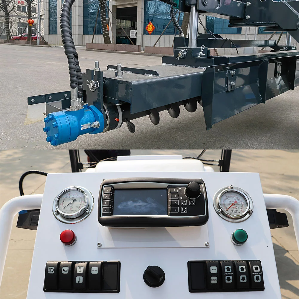 0-10 km/h. Livellatrice 30-400Mm Livellatrice stradale per attrezzature per pavimentazione in calcestruzzo