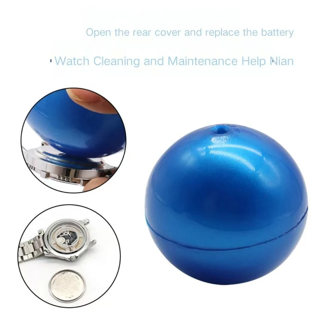 Watch Case Open Ball Blue 7cm Diameter Durable Rubber Safe Reliable Portable Watch Friction Ball for Professional Repair Tool