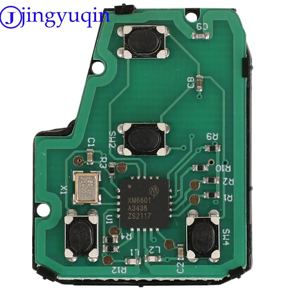 jingyuqin New 314.4Mhz Remote key For Toyota Camry G/ H Chip optional 2012-2017 HYQ12BDM/HYQ12BEL/GQ4-52T/89070-52D70/B51TE