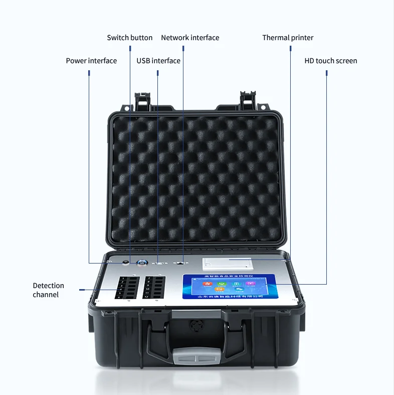 New Intelligent Soil Nutrient Detector Portable Soil Testing Formula Fertilizer Rapid Agricultural Testing Instrument TR02