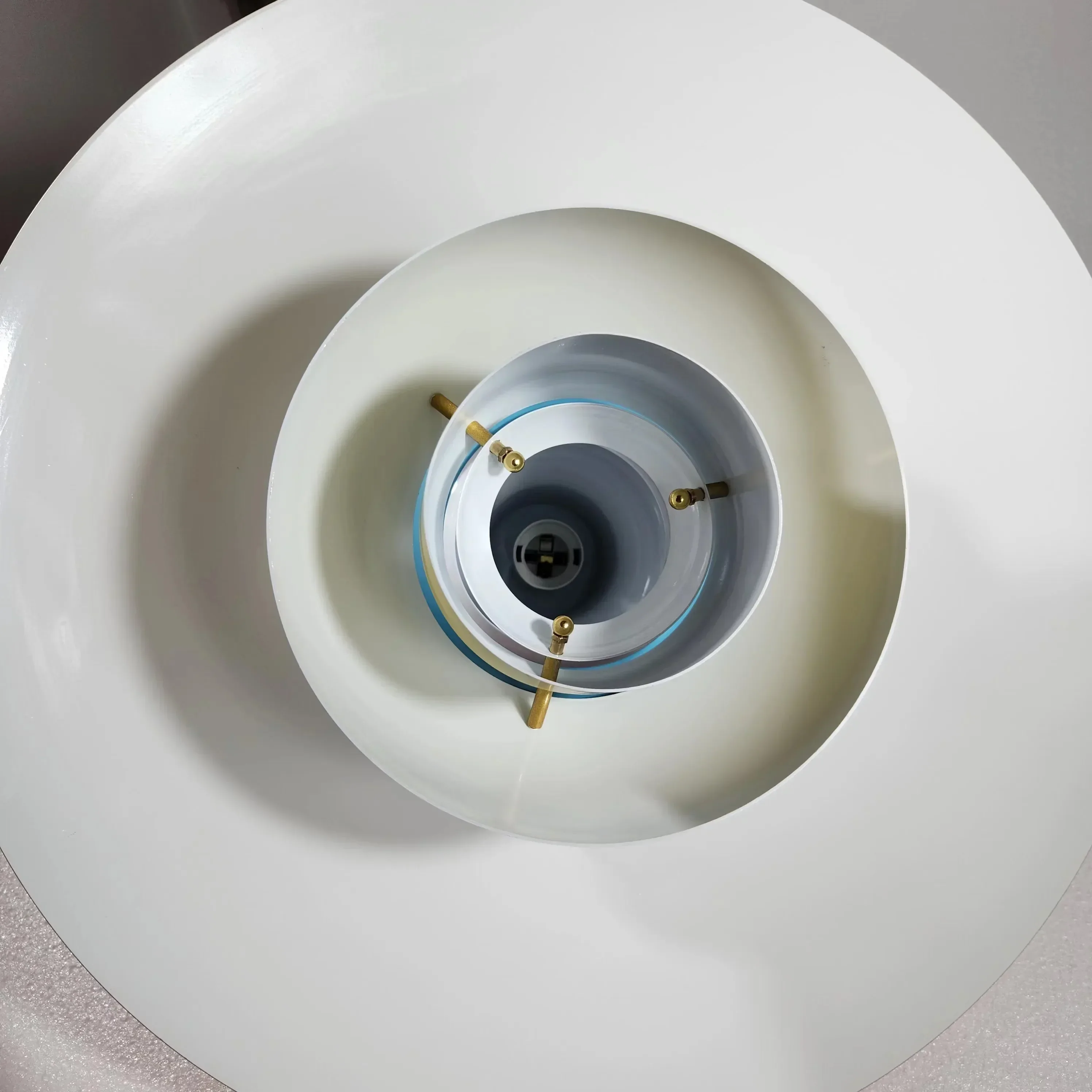 x2-Danish Design Iron Pendant Light E27 LED Chandelier Nordic Colorful Umbrella Lamp Dinning Table Ceiling Decor Kitchen