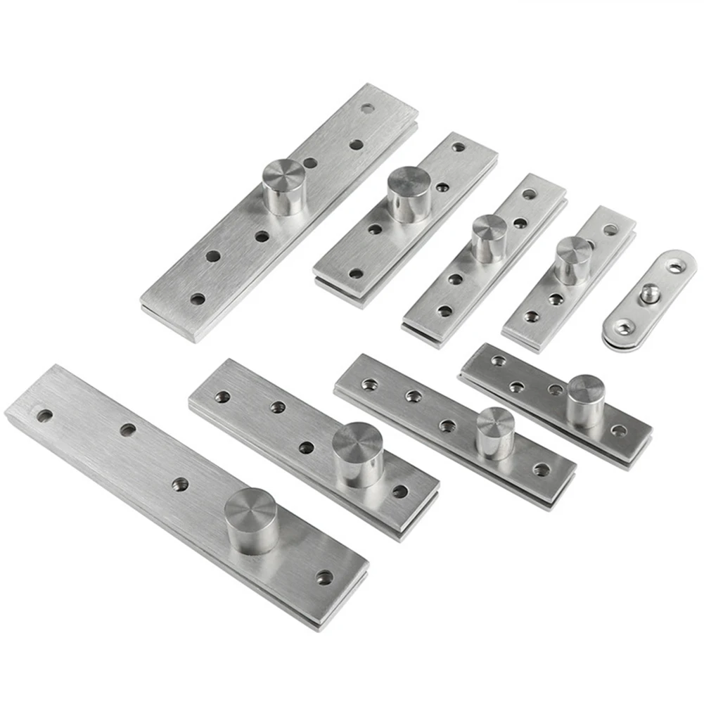 Stainless Steel Pivot Hinge Heavy Duty 360-degree Rotating Shaft Hinge Wooden Door Hinge Murphy Positioning Axis Hardware