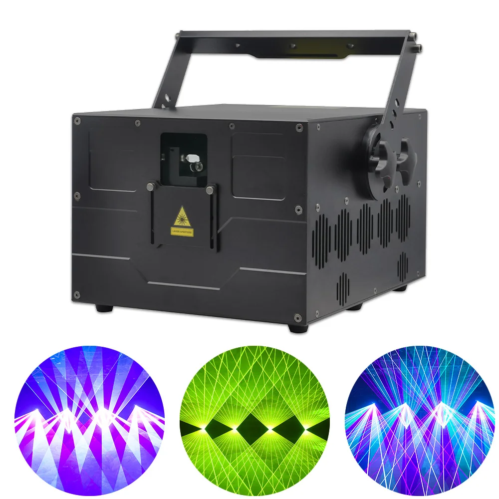 

20W ILDA 3D Scan Stage Laser Light Wedding Party Profession Strong Beam DMX Lighting Club DJ Disco Animation Strong Beam Laser