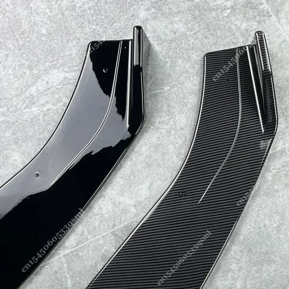 Car Front Bumper Splitter Lip For VW Golf 7 7.5 MK7 MK7.5 GTI GTD R R-Line All Models 2012-2020 Diffuser Body Kit Spoiler Guard