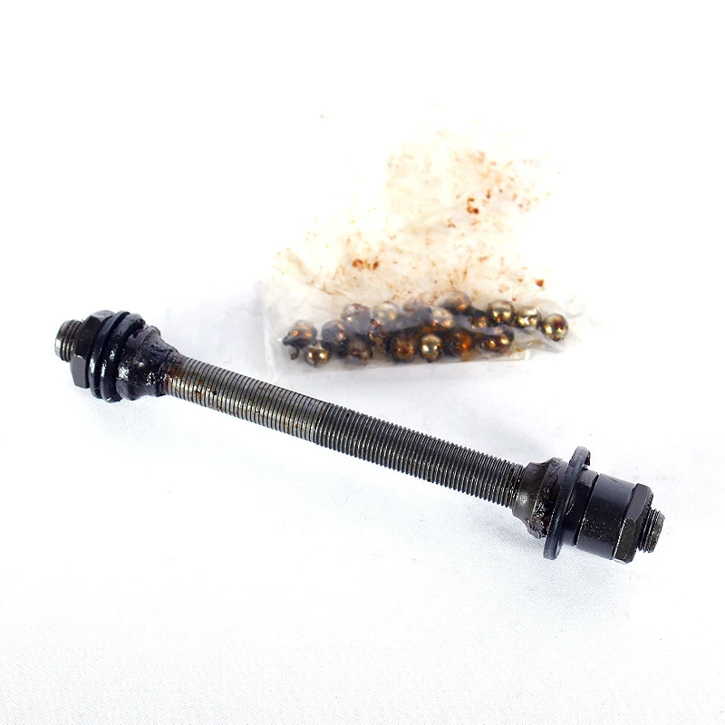 

Mountain Bike Rear Axle Core, Quick Detachable Hollow Axle with Combined Beads, Rear Quick Detachable Rod, Center Axle, 135mm