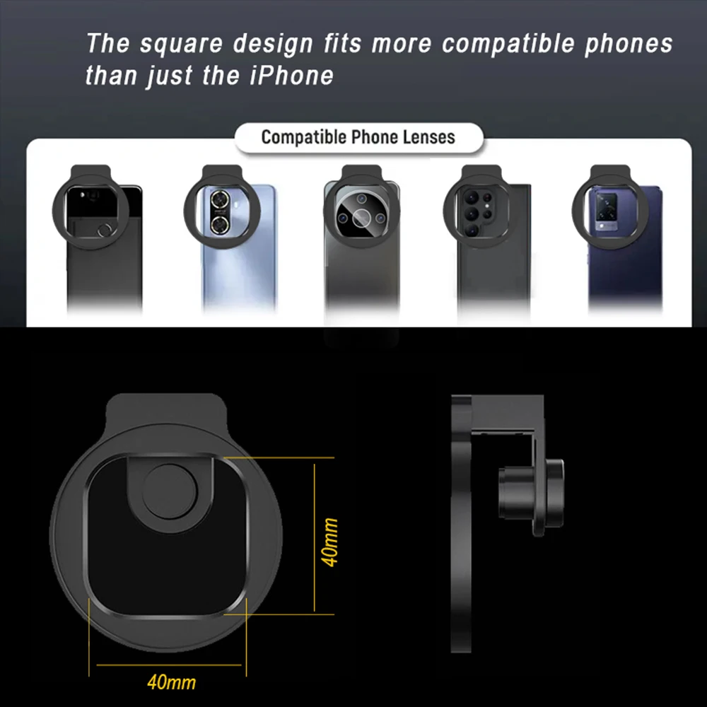 67mm Filter Adapter Phone Universal Filter Star Variable ND CPL for iPhone 13 Pro max iphonex Smartphones Huawei Xiaomi OnePlus