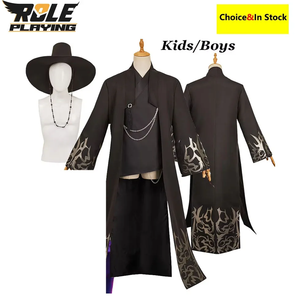 

Ginu Cosplay Kpop Devil Hunter Costume Disguise Clothing Jacket Hat Fantasy Halloween Carnival Party Suit