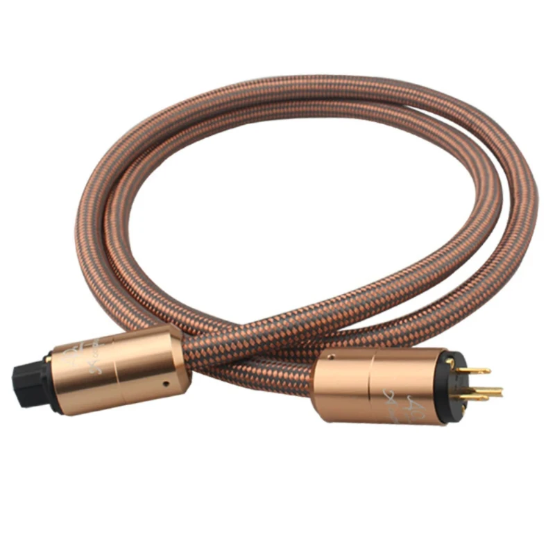 Cable de alimentación de CA de Audio HiFi Accuphase EU Schuko línea de alimentación amplificador de CD Cable de enchufe estadounidense