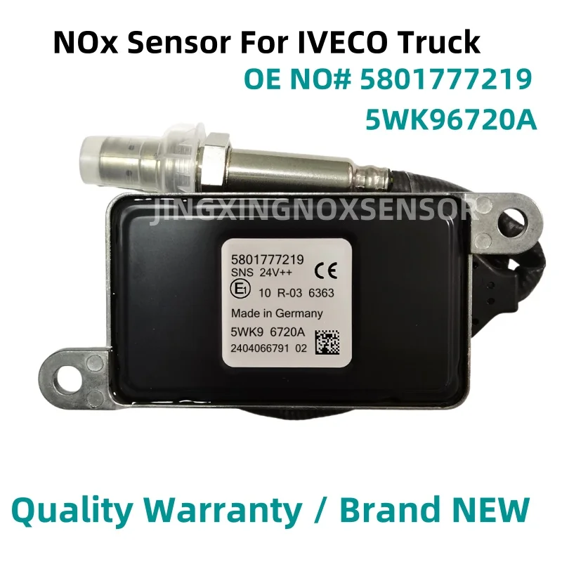 5801777219 5WK96720A Original NEW Nitrogen Oxide Nox Sensor for IVECO Trucks Buses Diesel Exhaust Gas Detection