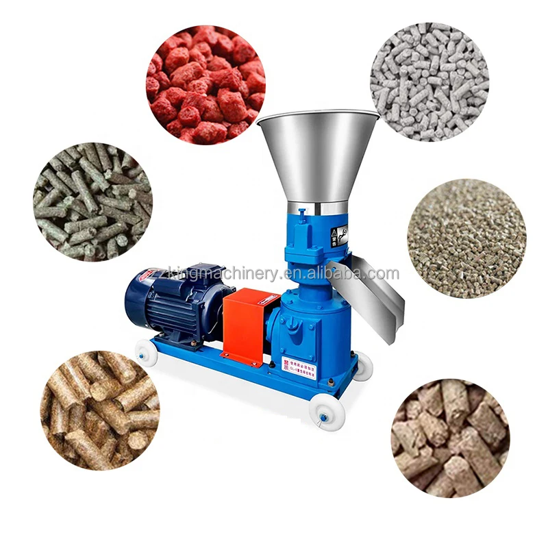 New Small Forage Alfalfa Flat Die Pellet Mill Machine Animal Chicken Feed Pelletizing Making Machine for Sale Philippines