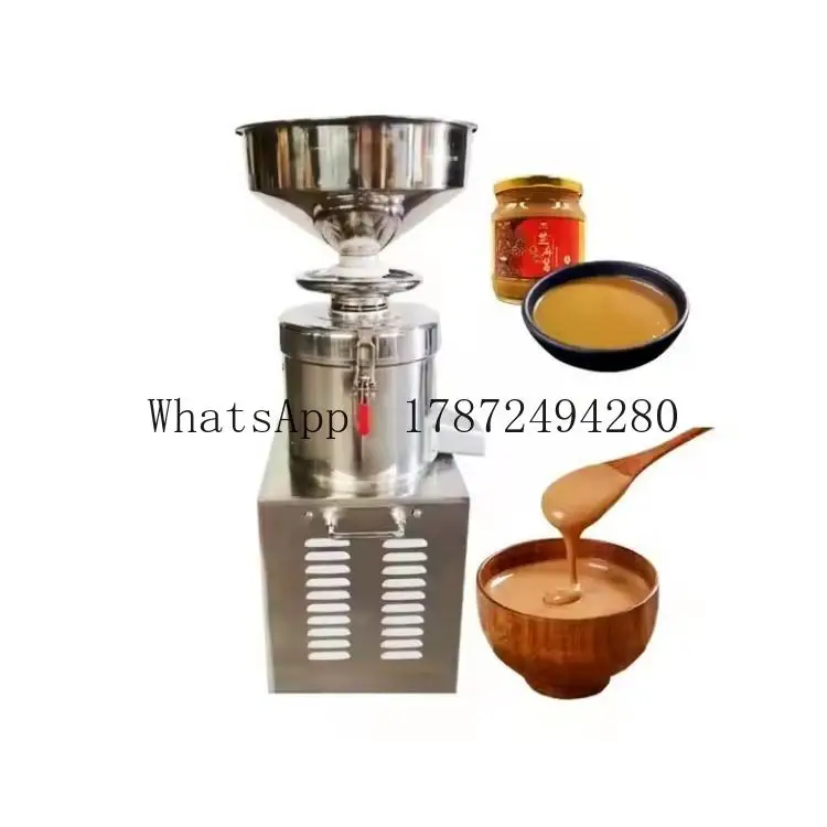 Labor Saving Grade Stainless Steel Efficient Factory Priced Small Sesame Butter Peanut Butter Nut Grinding Machine