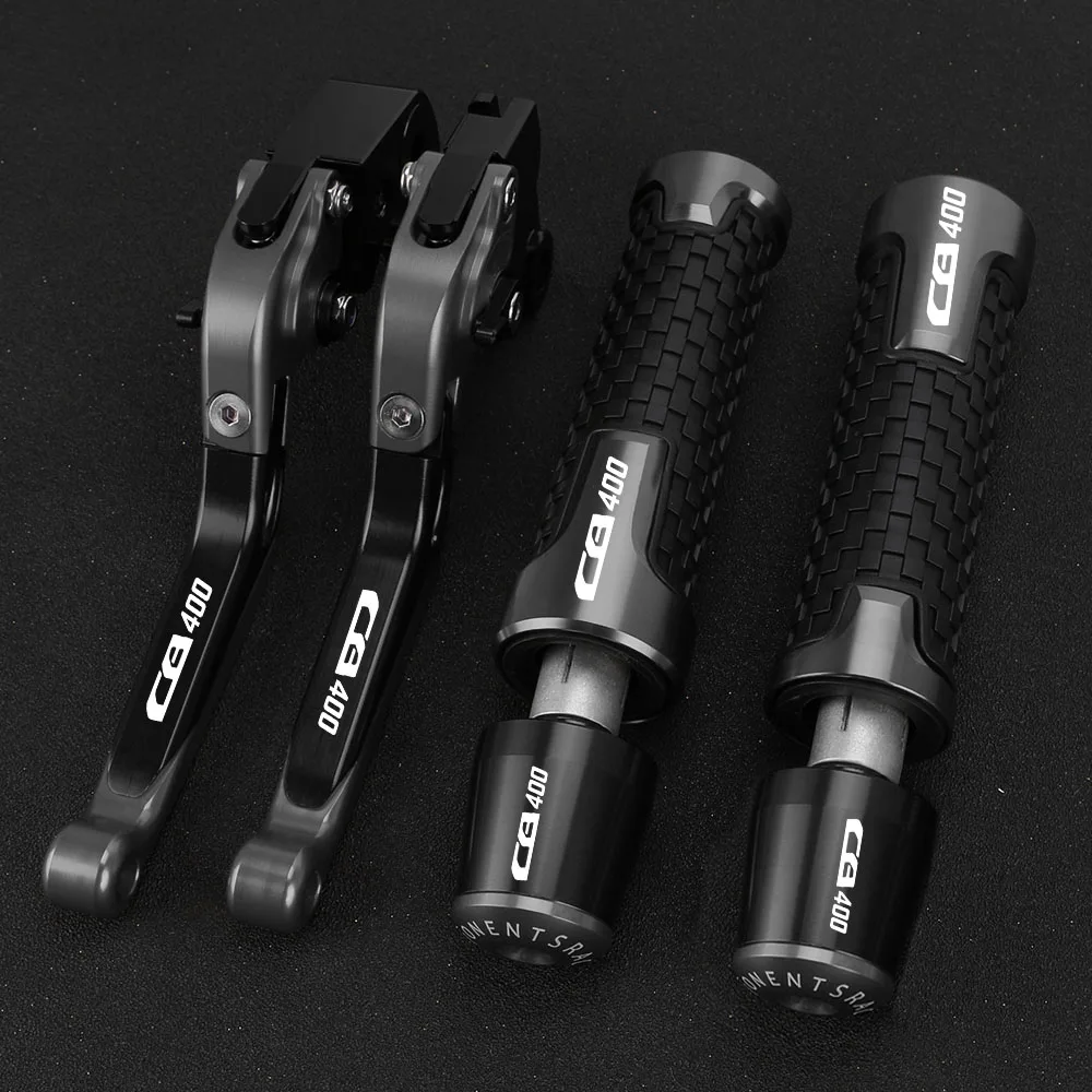 For honda CB400SF CB 400 VTEC cb400 1998 1997 1996 1995 1994 1993 Motorcycle CNC Adjustable Brake Clutch Levers Handlebar grips