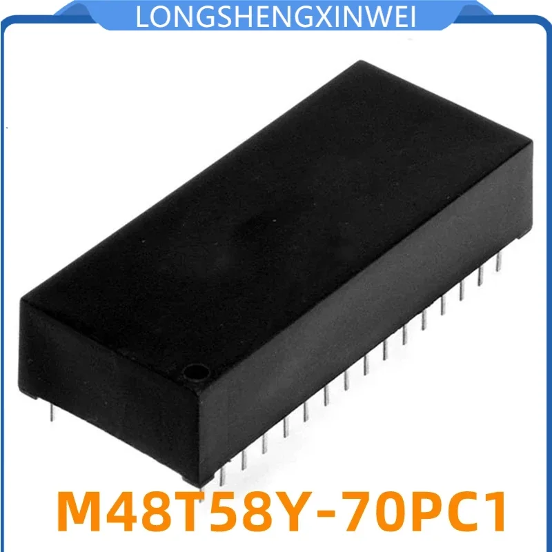 1PCS M48T58Y-70PC1 M48T58 M48T59Y-70PC1D Memory Brand New Original Inline DIP28