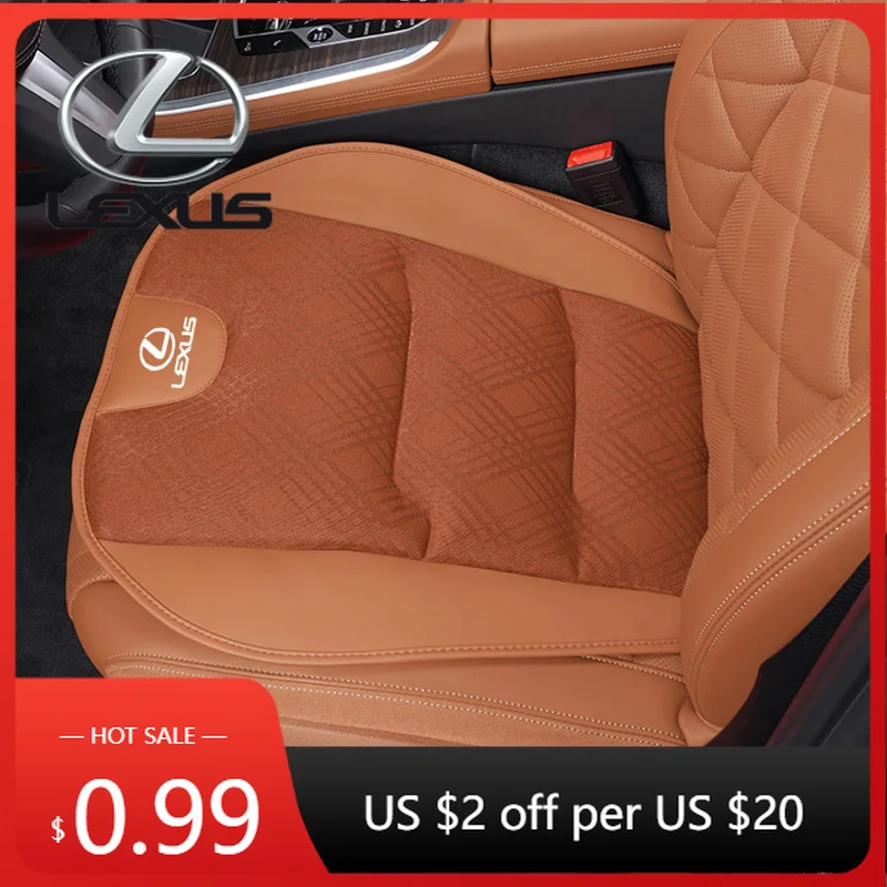 

Наклейки для интерьера автомобиля, мягкие подушки, чехлы на сиденья из ледяного шелка для Lexus F-SPORT ES RX NX LS UX LM LX GX LC RZ IS CT GS RC HS