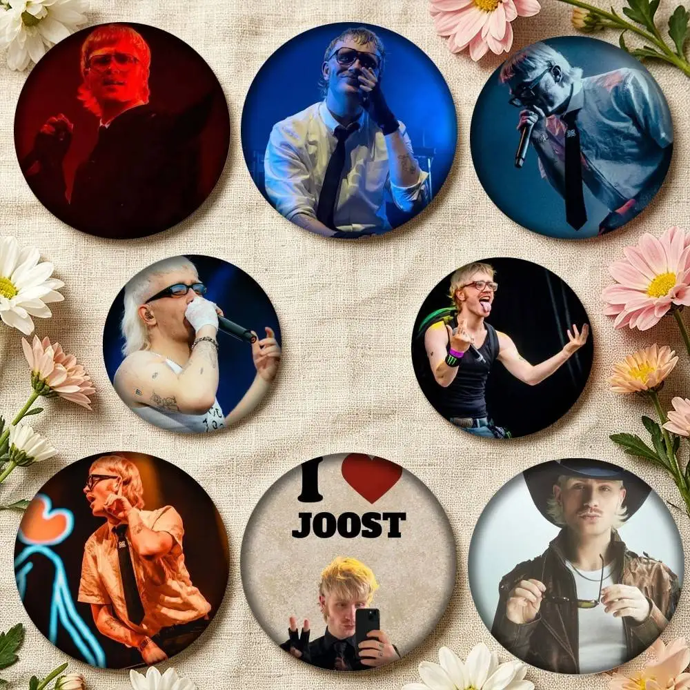 Броши и значки J-joost Klein Singer 25 мм, 32 мм, 44 мм, 58 мм, 75 мм для аксессуаров и подарков