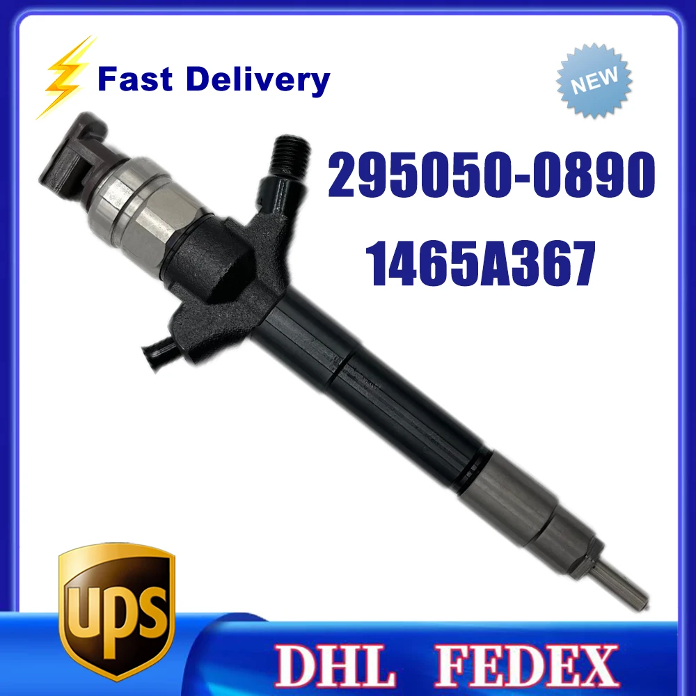 

295050-0890 1465A367 for Genuine New Common Rail Inyector Diesel Fuel Injector EURO5 For Mitsubishi 4D56 L200