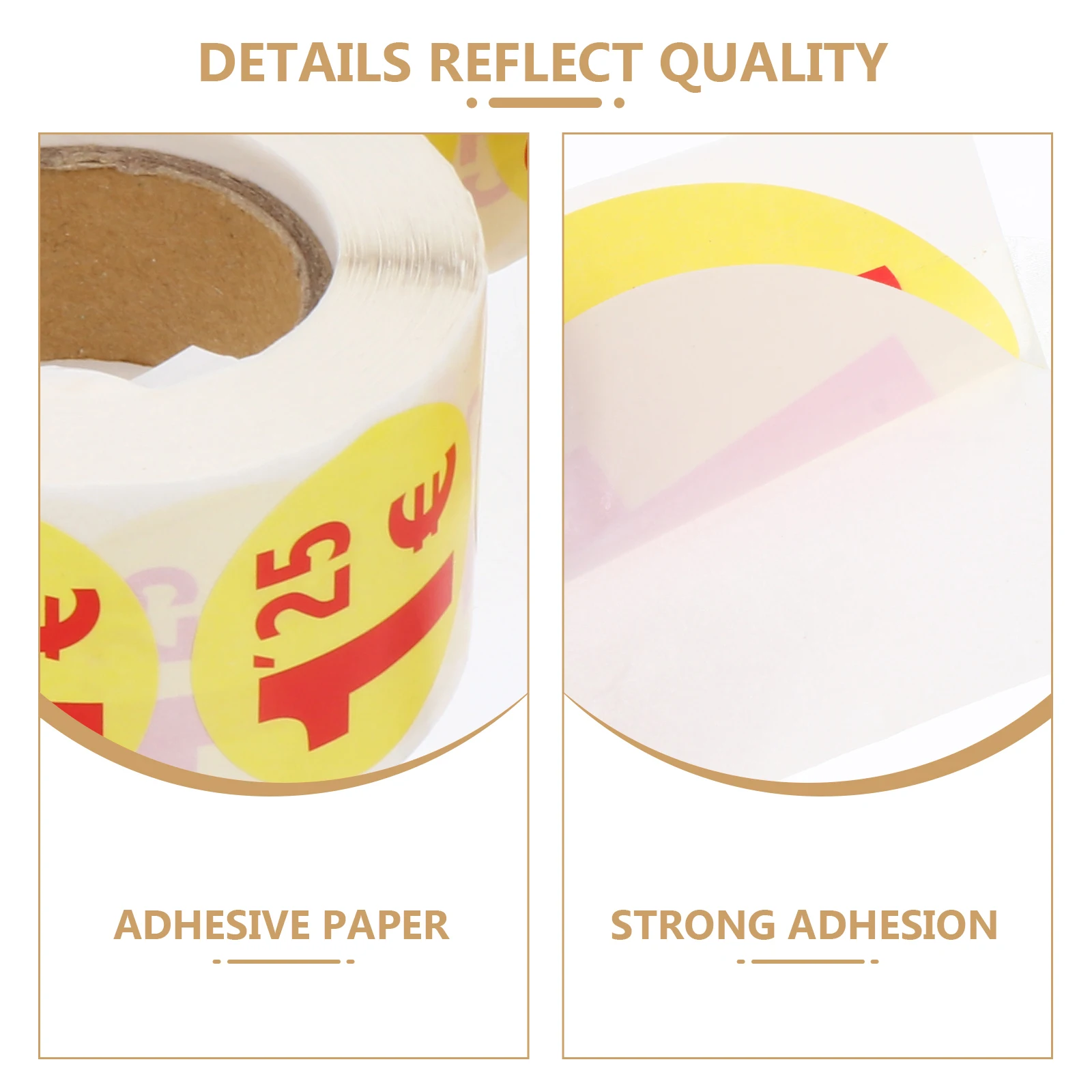 

1500 Pcs Price Tag Stickers Adhesive Removable Supermarket Decals Labels Garage Sale Lasting High for Office