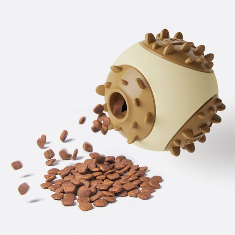 Juguetes masticables para perros dispensadores comida resistentes - imagen 2