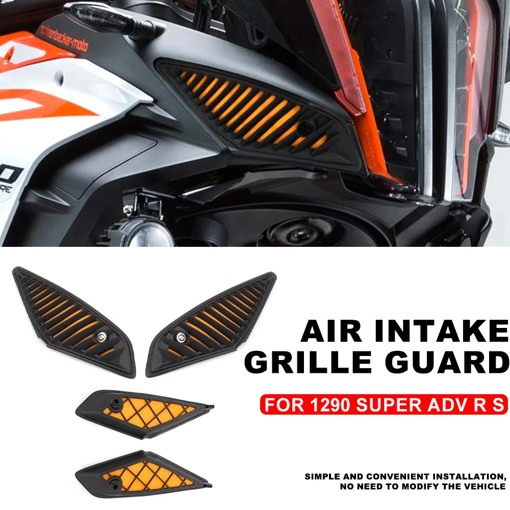 

For 1290 R Adventure 1290 S 2017 2018 2019 Motorcycle Accessories Air Filter Dust Guard Protection Grille Grill Cover FIT