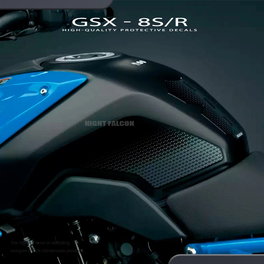 

Tank Pad For GSX-8S GSX 8R Motorcycle Fuel Tank Guard Kit 3D Epoxy Resin Sticker Protection Decal Stickers