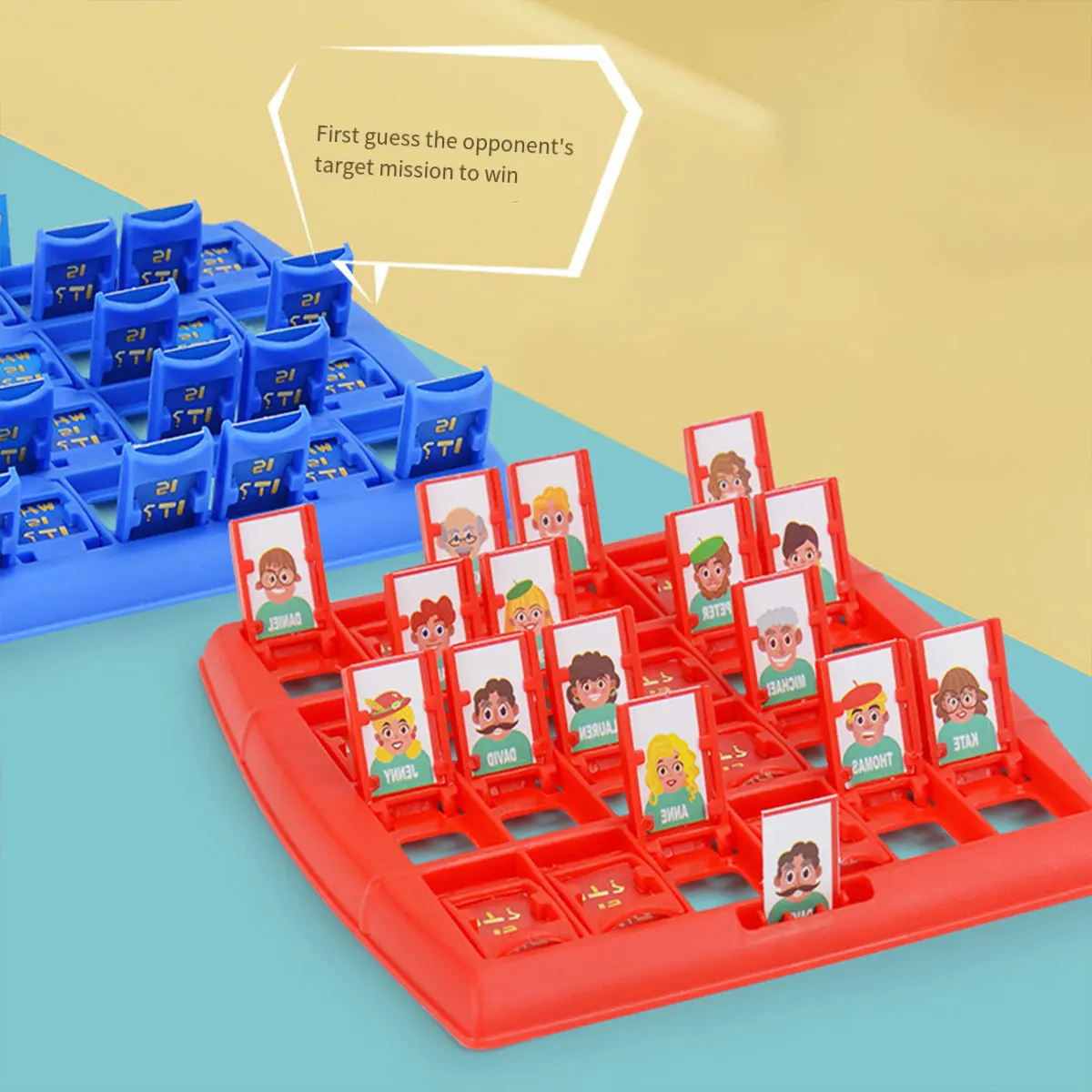 1set Guess Who I Am Party Games，Family Gathering Interactive Games，Fun Board Games，Interesting Gift