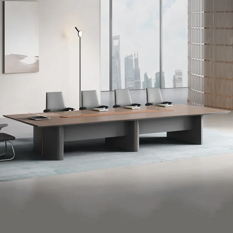 for Modern Fashion Simple Conference Table Multi-functional Desk Training Negotiation Table Strip Large Meeting Room Office