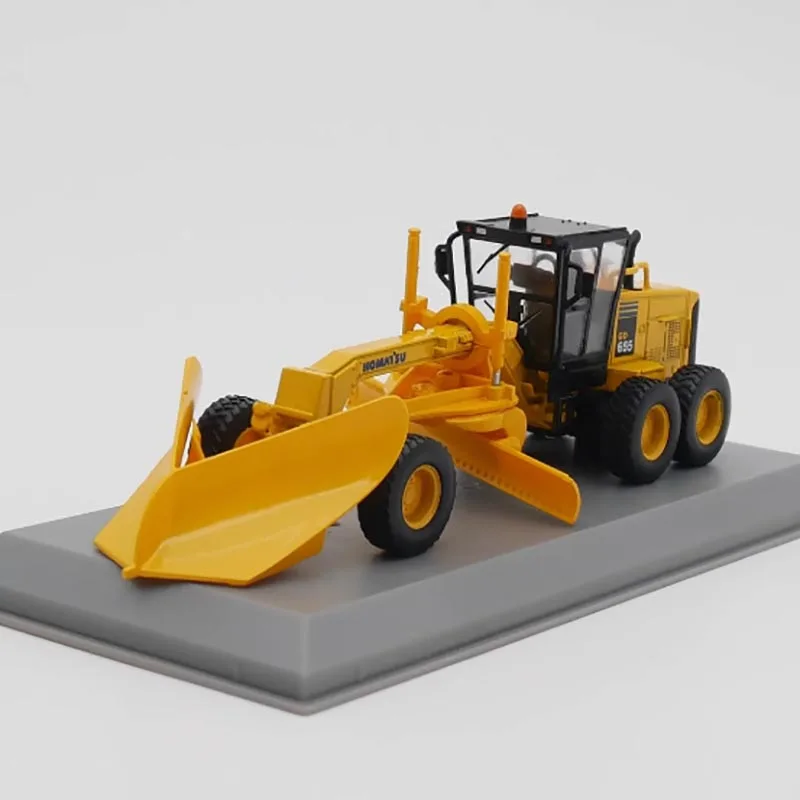 IXO 1:72 KOMATSU GD 655 Komatsu Грайдер, модель автомобиля из сплава, инженерная строительная техника, подарок для взрослых, хобби и игрушки