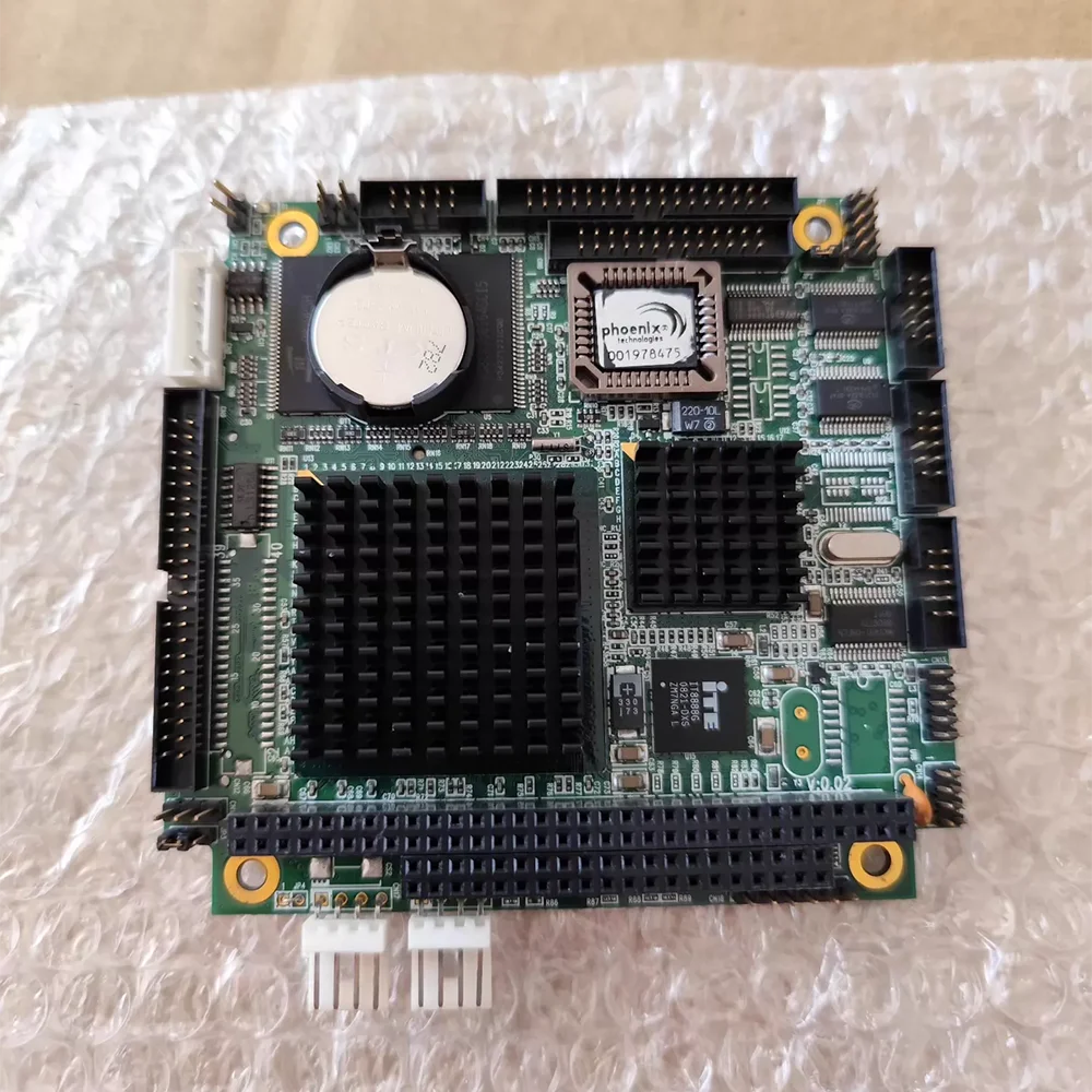 

PC680 V: 0.02 motherboard PCB No 0104-8191 double-sided PC104 male female pins LX800 CPU