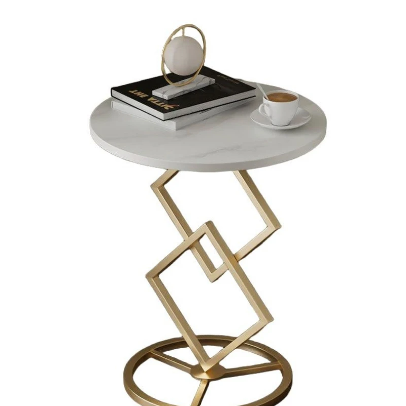 

Sofa corner balcony round table bedroom bedside storage table creative small coffee table