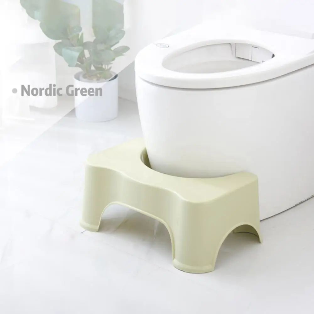 Anti-Slip Toilet Stool Toilet Step Stool Convenient Easy To Squat For Adult And Kids Portable Squat Stool Bathroom Furniture