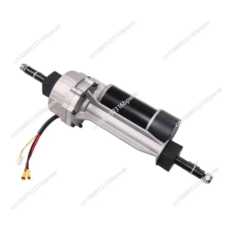 Electric transaxle with 500W 24V dc motor used