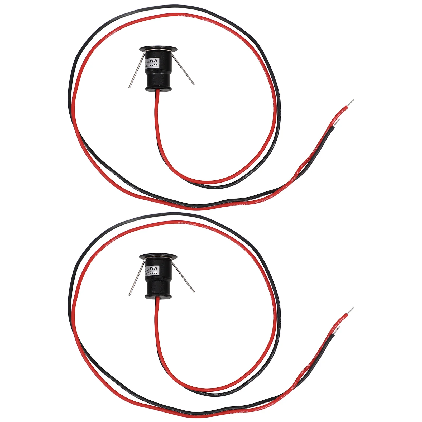 

2pcs Mini Downlight Led Spot Lights 1W Dc12V Cabinet Light For Indoor Display Bathroom Rv Boat Ceiling Decor