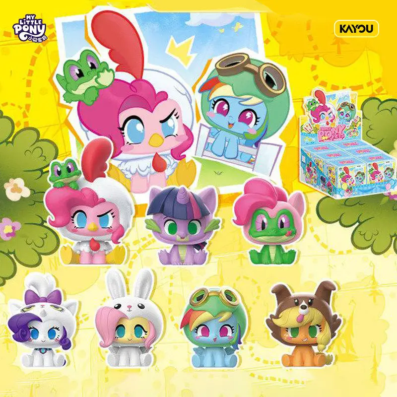 Card Game Little Ma Baoli Click Mini Doll Blind Box, First Bullet Assembly, Hanging Card Pendant, Anime Periphery